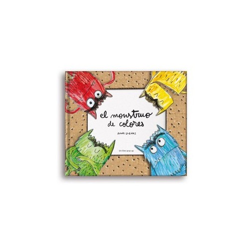 El monstruo de colores. Pop up