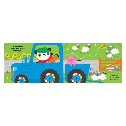 ¡Súbete al tractor! Sobre ruedas
