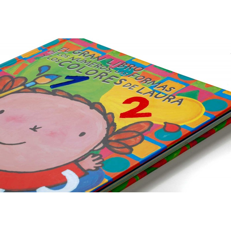 El gran libro de los números, las formas y los colores de Laura