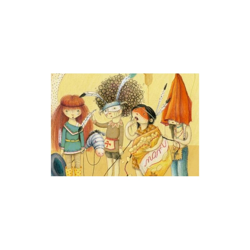 Los indios de pieles rosas