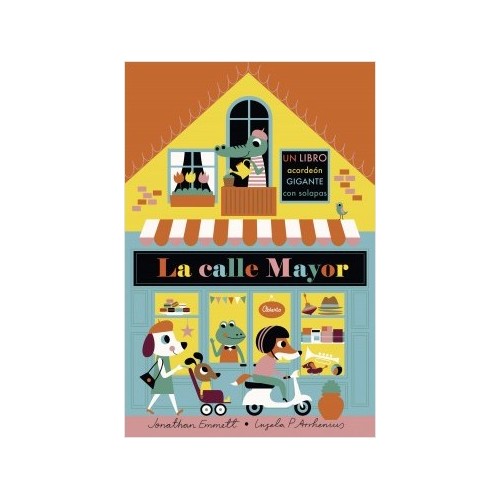 La calle mayor. Libro acordeón