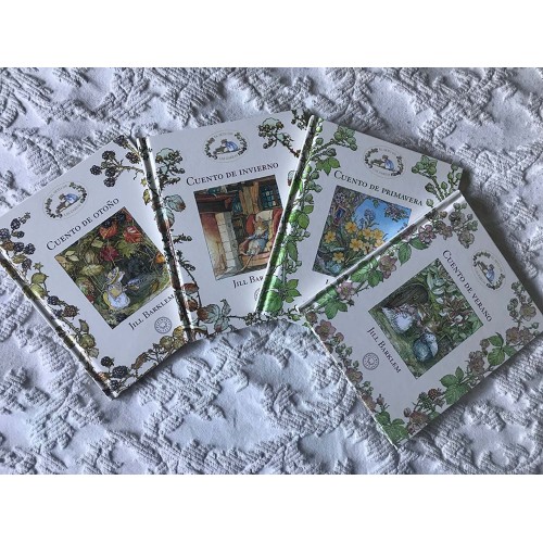 Colección el seto de las zarzas. Primavera, verano, otoño e invierno.