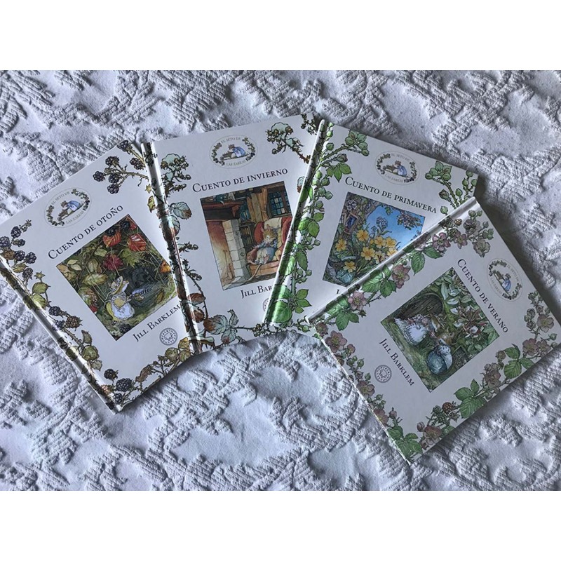 Colección el seto de las zarzas. Primavera, verano, otoño e invierno.