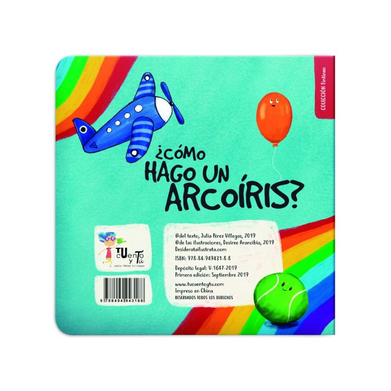 ¿Cómo hago un arcoíris?