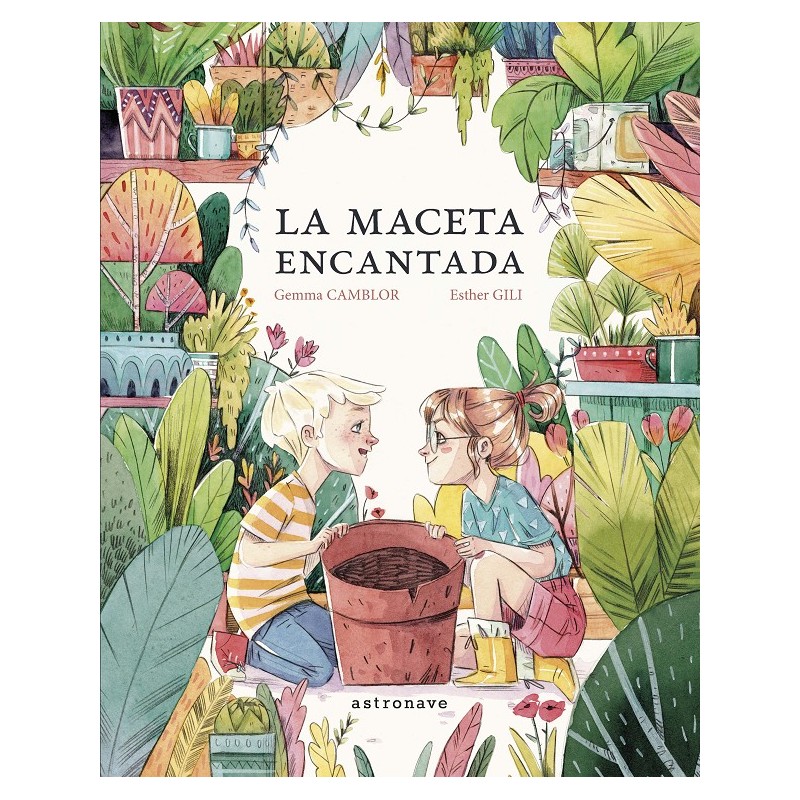 La maceta encantada