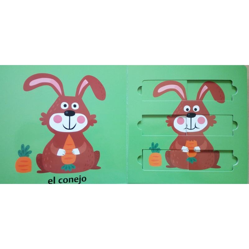 En la granja libro puzzle