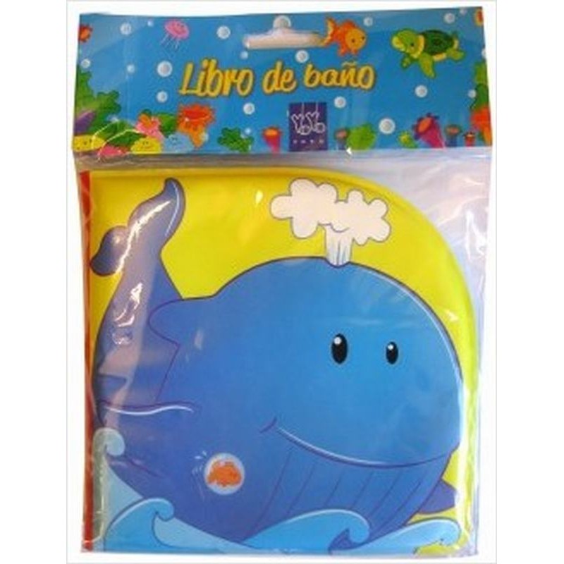 Libro de baño ballena