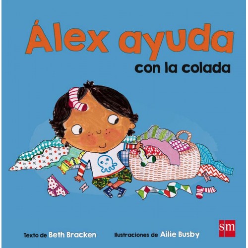 Álex ayuda con la colada