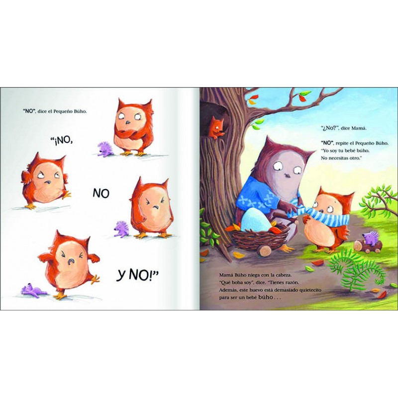 El huevo del pequeño búho