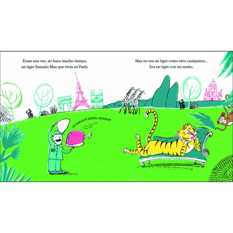 Un tigre con tutú